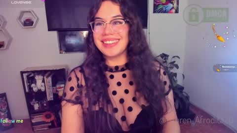 Snapshot of lauren_afrodita chatting on 16, 11, 2025 Im Lauren independent model online show from 16, 11, 2025