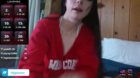 Snapshot of lilygracexoxo chatting on 18, 10, 2025 Lily Grace online show from 18, 10, 2025