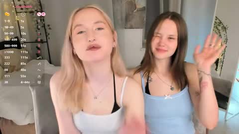 Snapshot of lisaluve chatting on 2, 6, 2026 Lisa blonde Alisa brunette online show from 2, 6, 2026