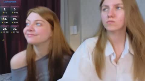 Hello our names are Kate and Alice this is our first day here. online show from 12, 3, 2025