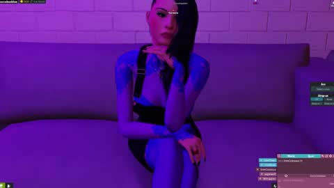 Snapshot of little_doll25 chatting on 19, 1, 2025 Succubus Blue online show from 19, 1, 2025