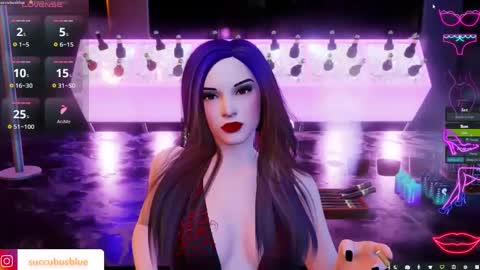 Snapshot of little_doll25 chatting on 13, 2, 2025 Succubus Blue online show from 13, 2, 2025