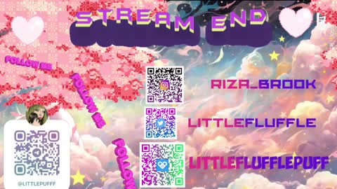 Snapshot of littleflufflepuff chatting on 15, 1, 2025 Riza Riri Puff  online show from 15, 1, 2025