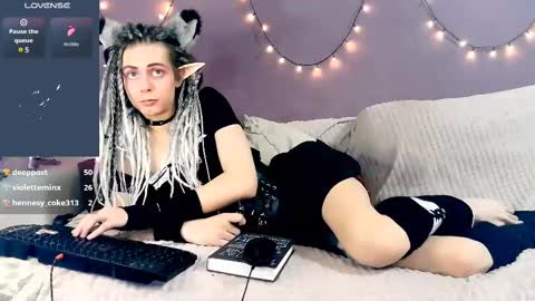 Snapshot of littlepinkcat chatting on 22, 2, 2025 Felix online show from 22, 2, 2025