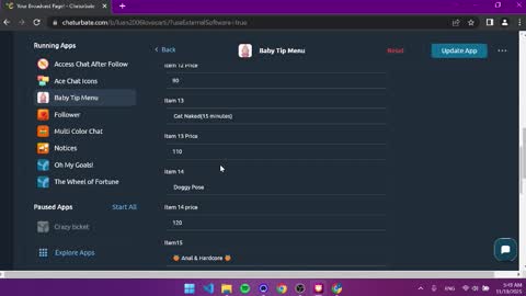 Snapshot of luan2006lovecarti chatting on 19, 11, 2025 luan online show from 19, 11, 2025