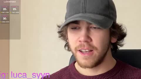 Snapshot of luca_syn chatting on 30, 10, 2025 Luca S online show from 30, 10, 2025