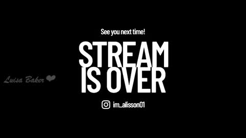  IG im alisson01  online show from 21, 3, 2026