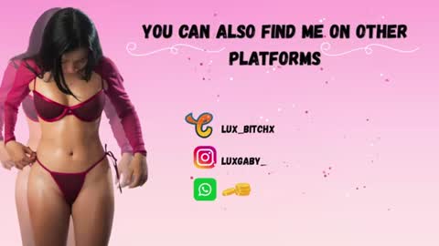 Snapshot of lux_bitchx chatting on 10, 7, 2026 lux_bitchx online show from 10, 7, 2026