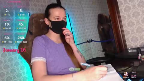 Snapshot of m00n8kiki chatting on 16, 1, 2025 Ksu online show from 16, 1, 2025