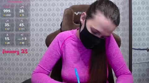 Snapshot of m00n8kiki chatting on 25, 1, 2025 Ksu online show from 25, 1, 2025