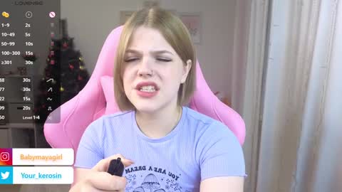 Snapshot of maya_blonde18 chatting on 8, 1, 2025 Maya online show from 8, 1, 2025