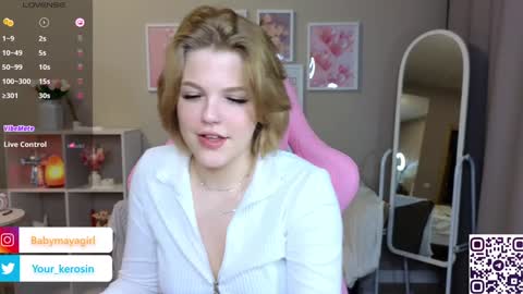 Snapshot of maya_blonde18 chatting on 23, 1, 2025 Maya online show from 23, 1, 2025