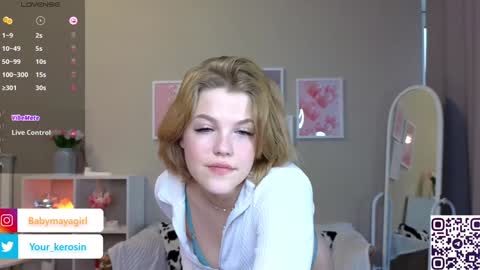 Snapshot of maya_blonde18 chatting on 23, 1, 2025 Maya online show from 23, 1, 2025