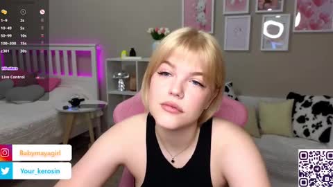 Snapshot of maya_blonde18 chatting on 3, 3, 2025 Maya online show from 3, 3, 2025