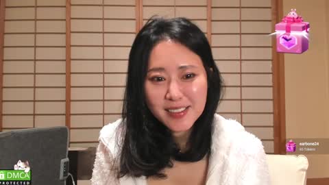 Snapshot of maybenanako chatting on 26, 1, 2025 Nanako online show from 26, 1, 2025