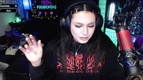 MetalPocahotass online show from 28, 12, 2024