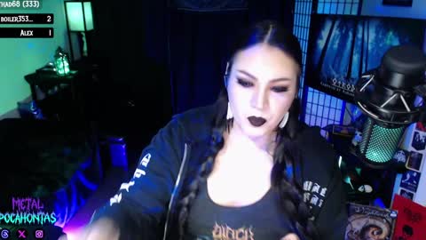 MetalPocahotass online show from 3, 2, 2025