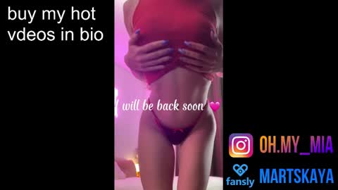 Snapshot of mia4sin chatting on 7, 12, 2024 Mia Martskaya online show from 7, 12, 2024