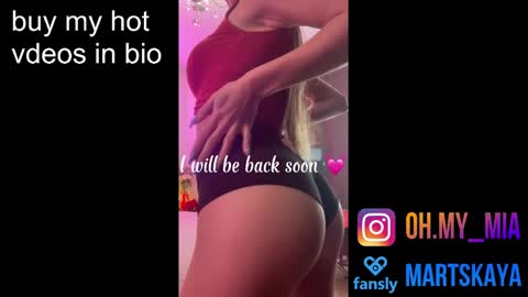 Snapshot of mia4sin chatting on 25, 12, 2024 Mia Martskaya online show from 25, 12, 2024