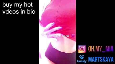 Snapshot of mia4sin chatting on 12, 1, 2025 Mia Martskaya online show from 12, 1, 2025