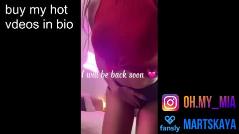 Snapshot of mia4sin chatting on 21, 1, 2025 Mia Martskaya online show from 21, 1, 2025