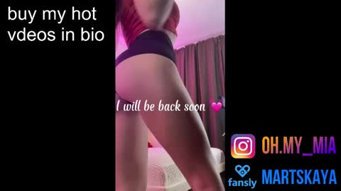 Snapshot of mia4sin chatting on 22, 1, 2025 Mia Martskaya online show from 22, 1, 2025