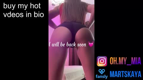 Snapshot of mia4sin chatting on 18, 9, 2025 Mia Martskaya online show from 18, 9, 2025