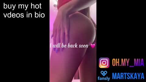 Snapshot of mia4sin chatting on 26, 9, 2025 Mia Martskaya online show from 26, 9, 2025