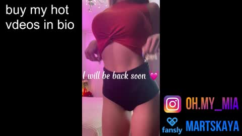 Snapshot of mia4sin chatting on 5, 10, 2025 Mia Martskaya online show from 5, 10, 2025