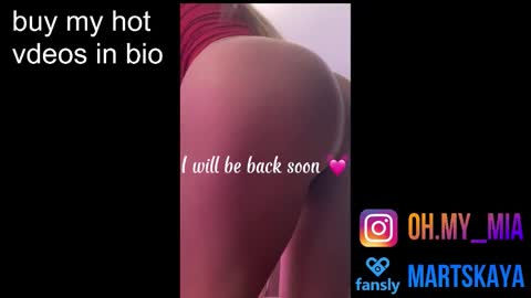 Snapshot of mia4sin chatting on 9, 10, 2025 Mia Martskaya online show from 9, 10, 2025