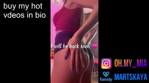 Snapshot of mia4sin chatting on 10, 10, 2025 Mia Martskaya online show from 10, 10, 2025