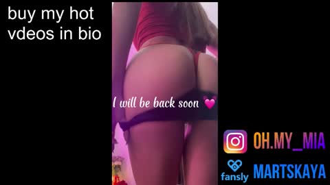 Snapshot of mia4sin chatting on 23, 10, 2025 Mia Martskaya online show from 23, 10, 2025