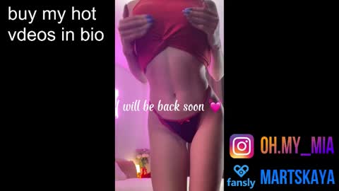 Snapshot of mia4sin chatting on 25, 10, 2025 Mia Martskaya online show from 25, 10, 2025