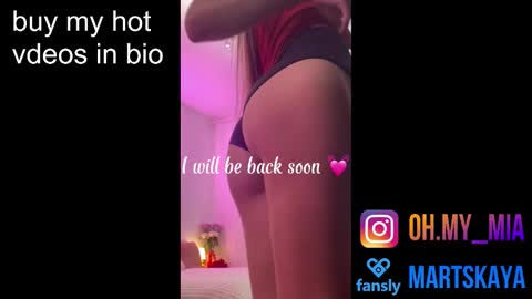 Snapshot of mia4sin chatting on 21, 11, 2025 Mia Martskaya online show from 21, 11, 2025