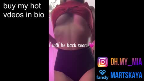 Snapshot of mia4sin chatting on 4, 12, 2025 Mia Martskaya online show from 4, 12, 2025