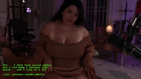 Snapshot of mila_ chatting on 25, 9, 2025 Princess Consuela Banana Hammock online show from 25, 9, 2025