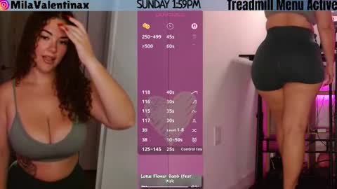 Mila Valentina online show from 12, 7, 2026