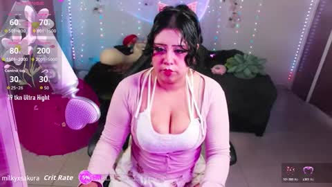 Snapshot of milkysakura chatting on 28, 9, 2025 Abby Lilia online show from 28, 9, 2025