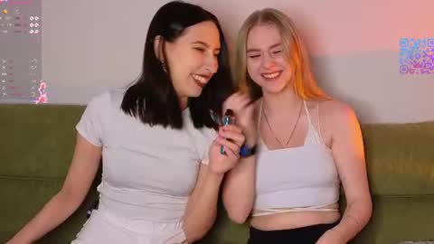 MilaBlack and  StacyBlonde Today unboxing Lovens OMG online show from 27, 6, 2026