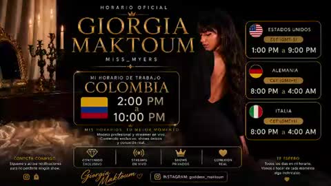 Snapshot of miss_myers chatting on 18, 7, 2026 Goddess Myers thumb up is important for me kisses online show from 18, 7, 2026