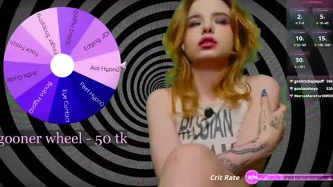 Misss Lola Angel online show from 19, 4, 2026