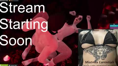 Mistress Larentiah online show from 26, 12, 2024