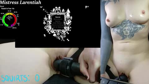 Mistress Larentiah online show from 29, 3, 2026