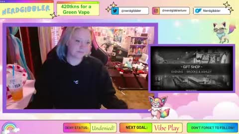 Snapshot of nerdgibbler chatting on 8, 7, 2026 NerdGibbler online show from 8, 7, 2026