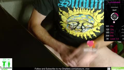 Nick Pleasure Nice online show from 17, 12, 2024