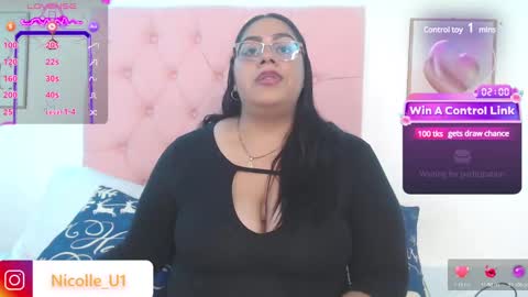 Snapshot of nicolle1u chatting on 8, 1, 2025 Nicolle u online show from 8, 1, 2025