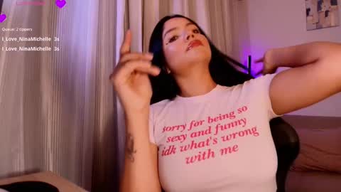 Snapshot of ninamichelle_ chatting on 2, 12, 2025 Nina online show from 2, 12, 2025