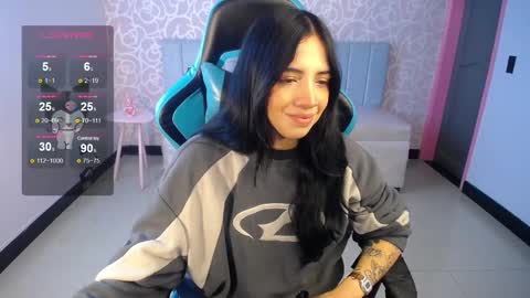 Snapshot of ninfa_ch chatting on 10, 2, 2025 Ninfa online show from 10, 2, 2025