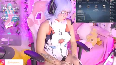 Snapshot of nixy_sama chatting on 7, 10, 2025 Nixy Sama online show from 7, 10, 2025