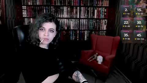 Snapshot of noellegothicshadow chatting on 5, 7, 2026 Elly online show from 5, 7, 2026